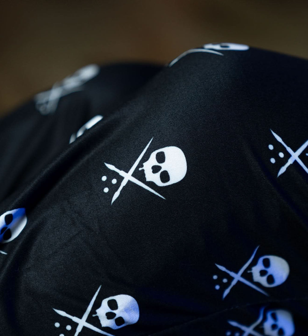 Badge Pajama Pant - Black