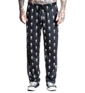 Badge Pajama Pant - Black