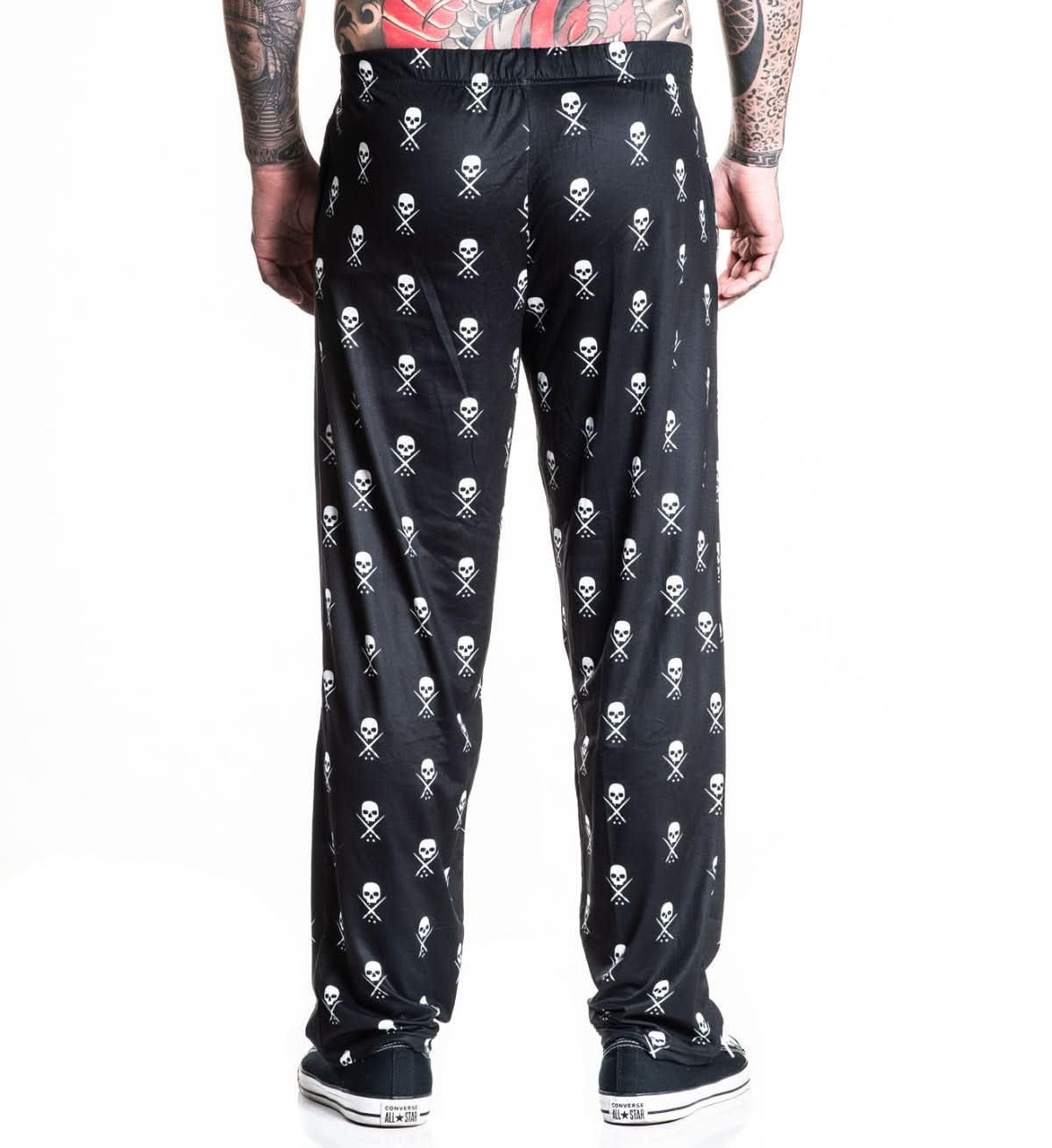 Badge Pajama Pant - Grey
