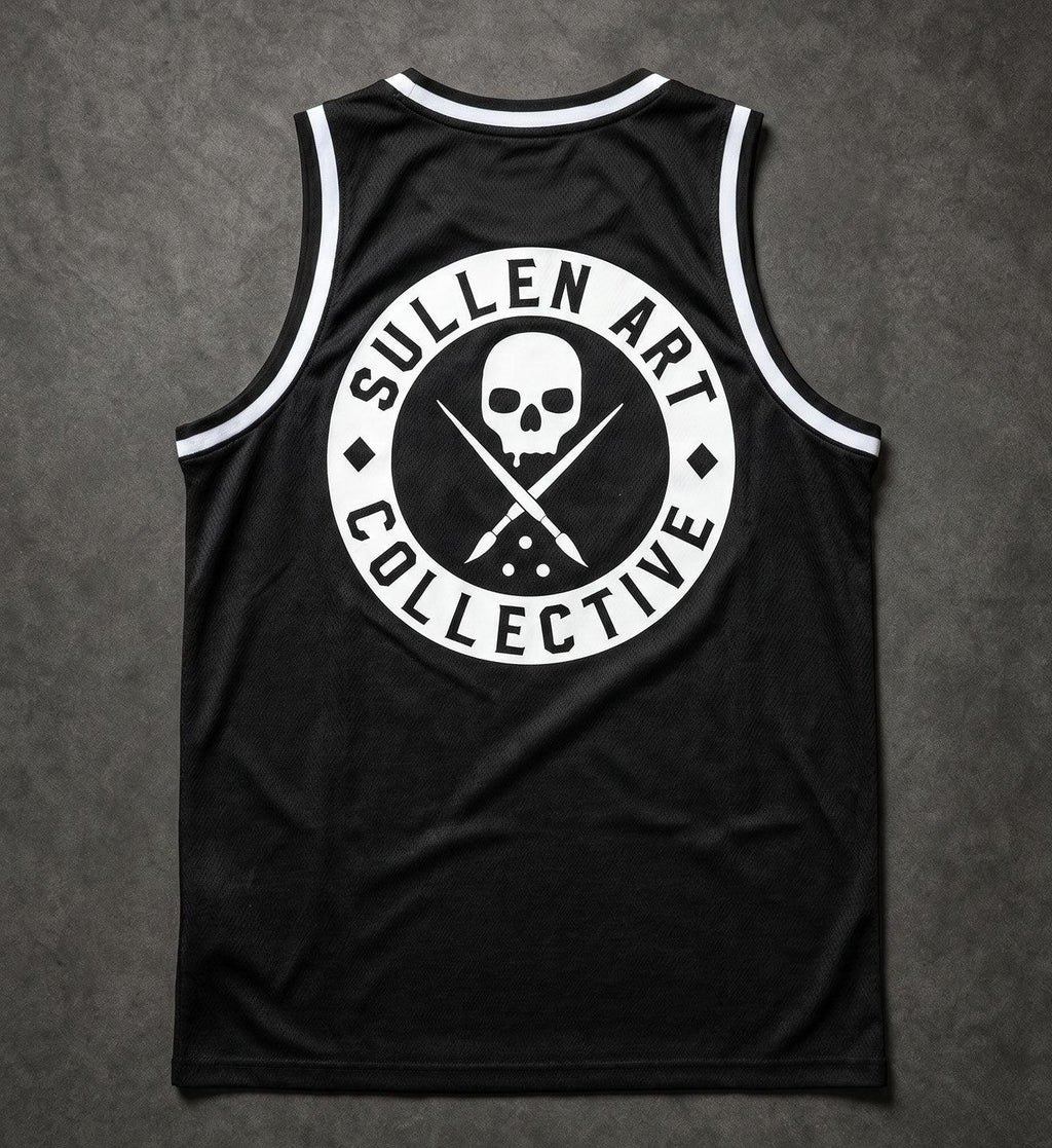 BOH Jersey Tank Black/White