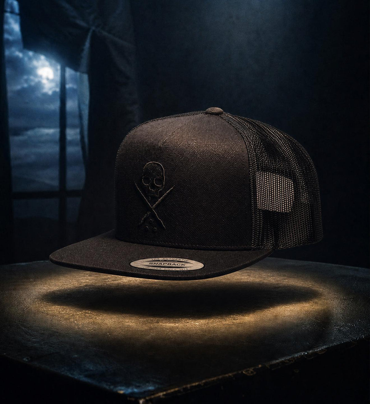 Badge Mesh Snapback
