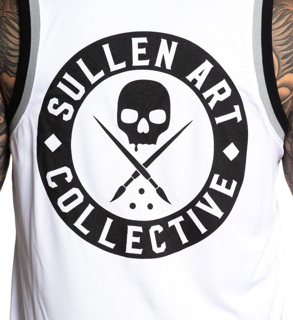 BOH Jersey Tank - White