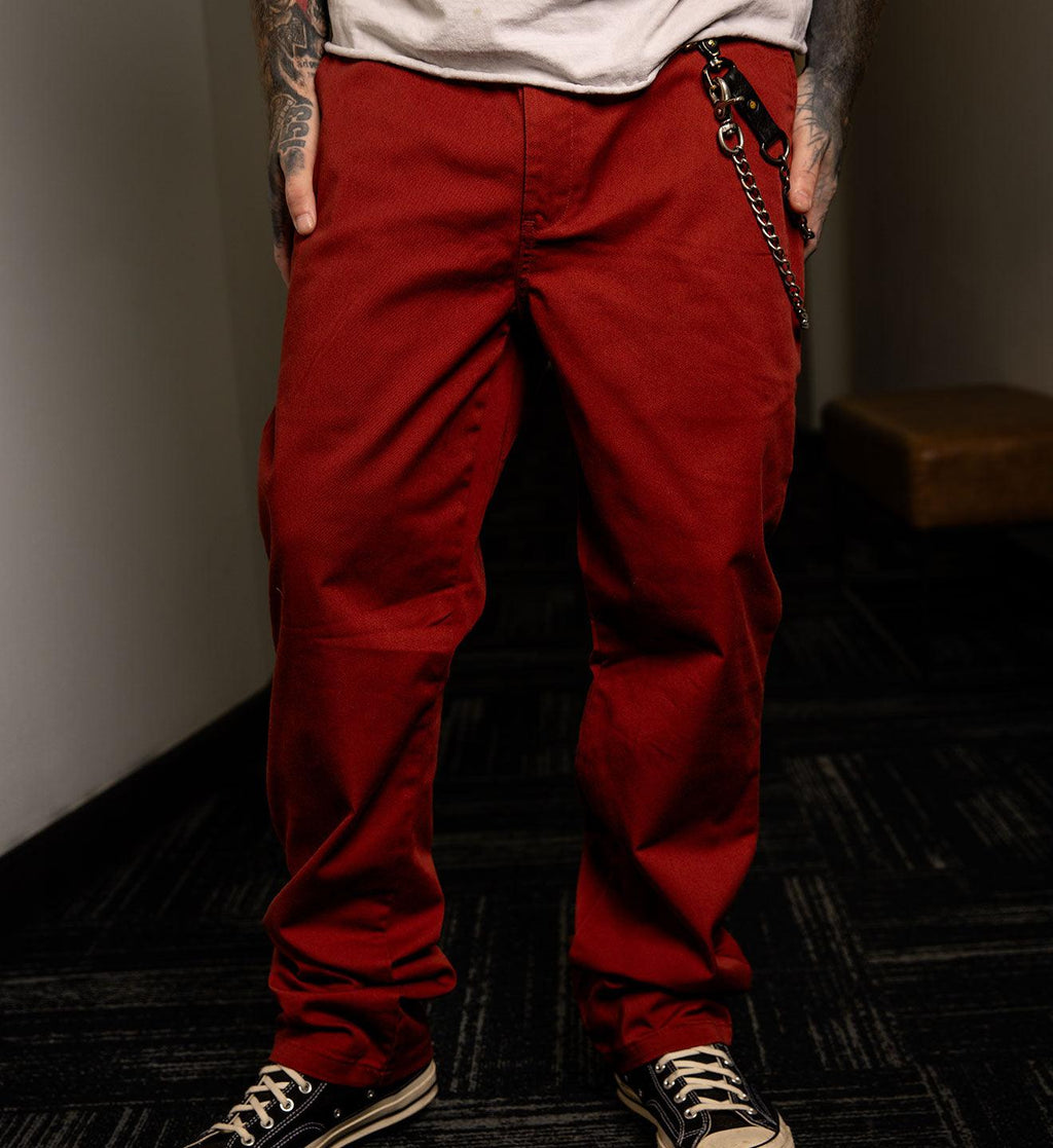 925 Chino Pant - Cherry Mahogany