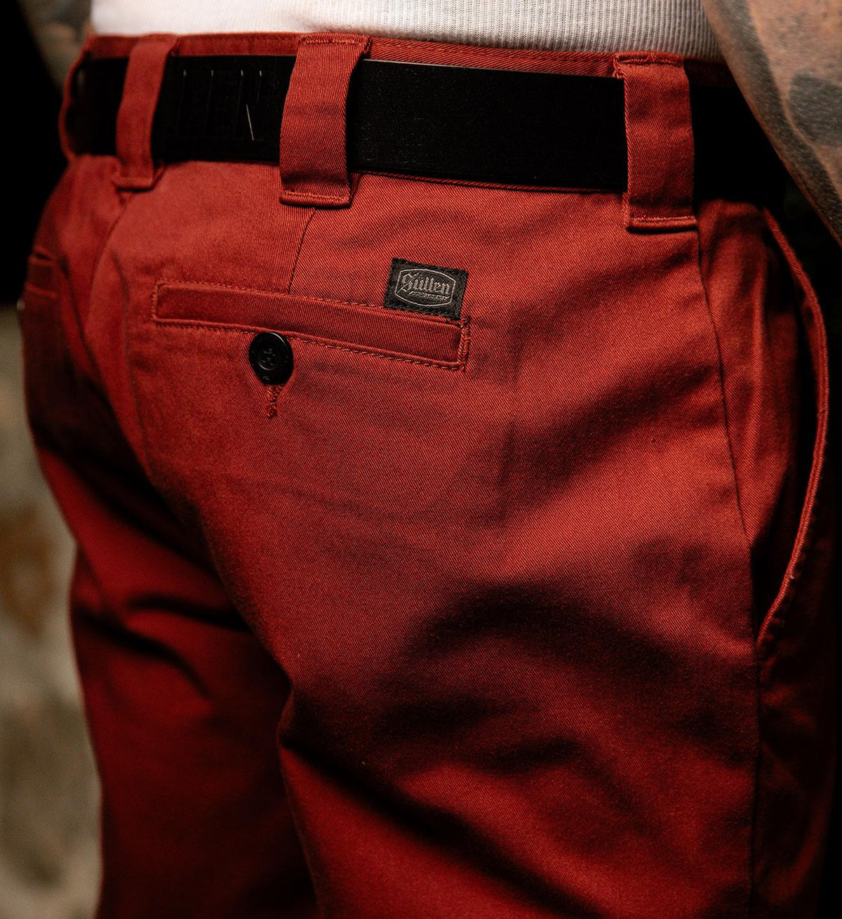 925 Chino Pant - Cherry Mahogany