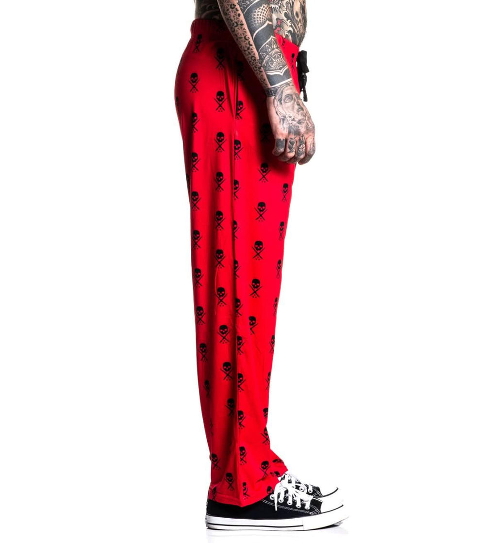 Badge Pajama Pant - Black