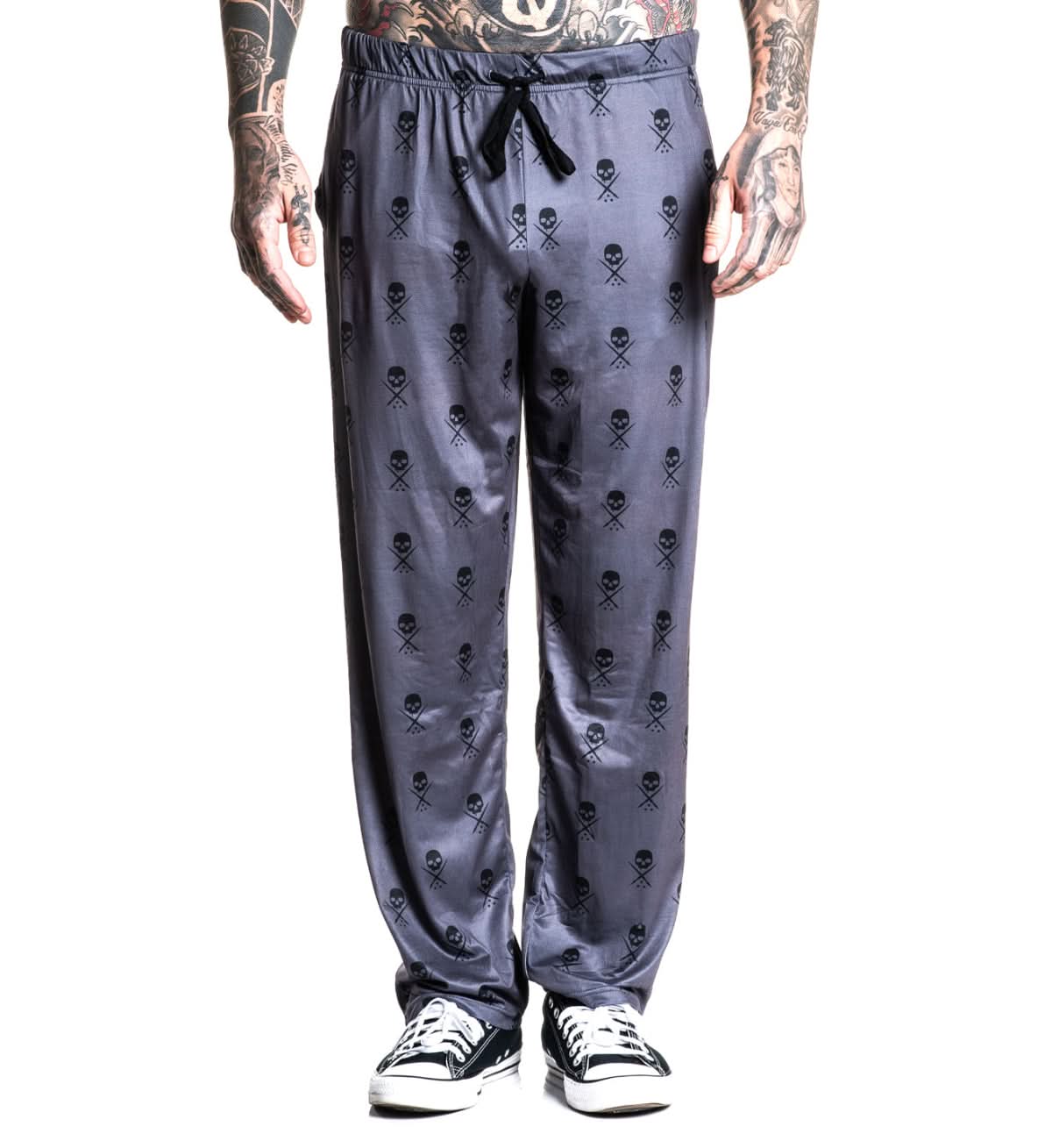 Badge Pajama Pant - Red