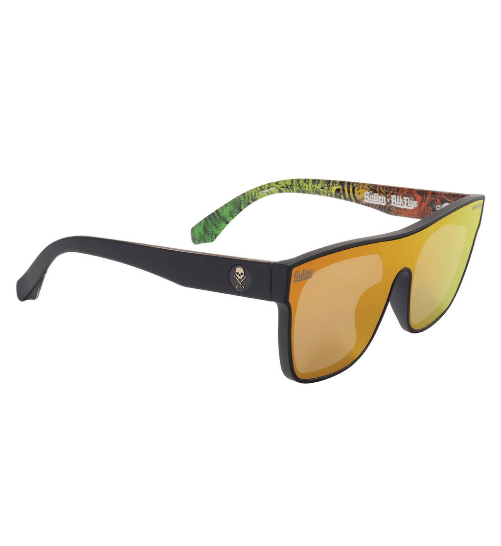 Cholohaflys Sunglasses - Matte Black/Red