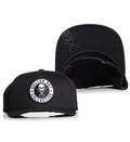 BOH Curved Snapback - Black/White
