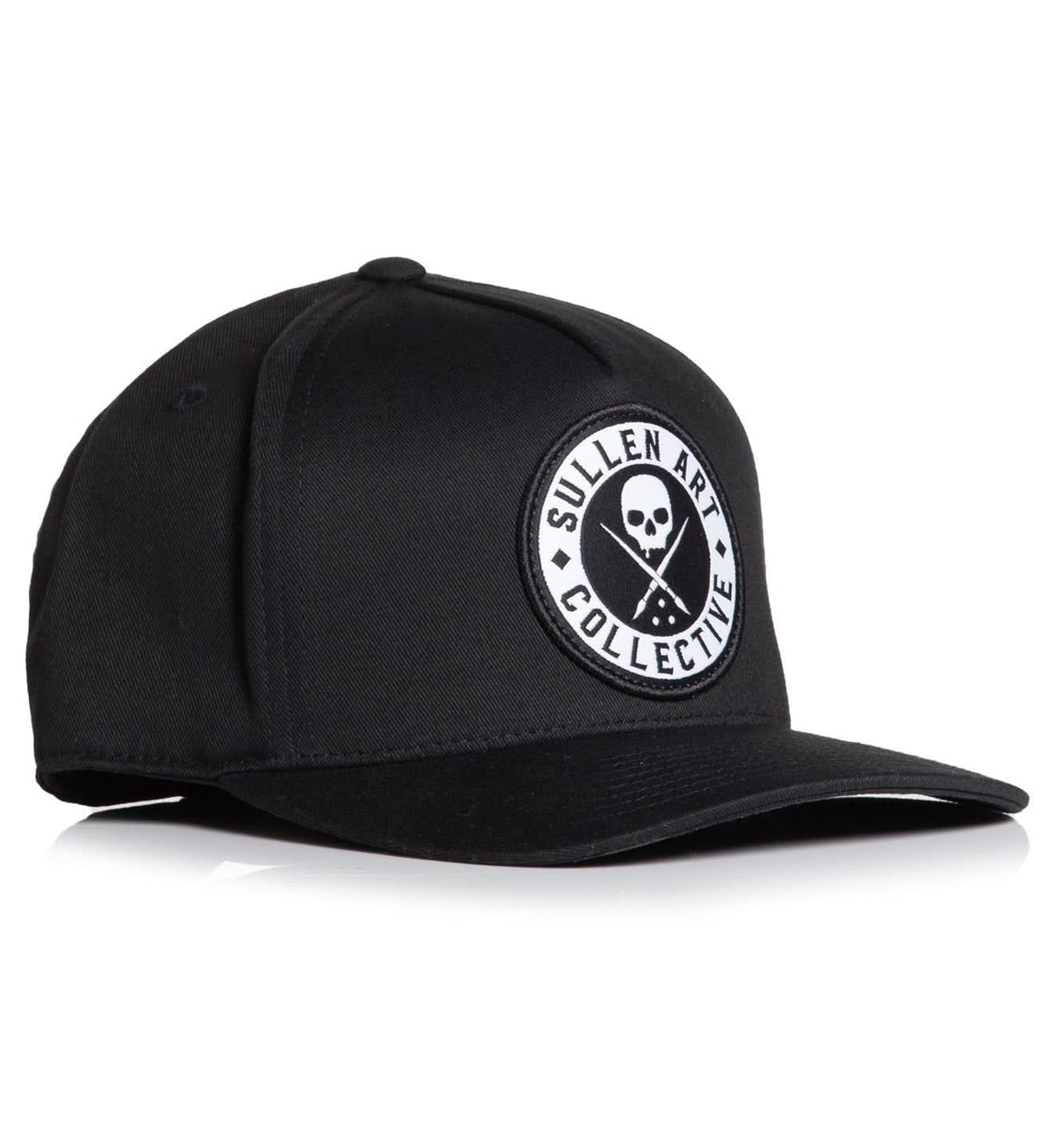 BOH Curved Snapback - Black/White