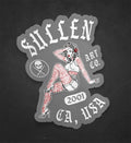 Cali Pin-up Sticker